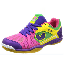Load image into Gallery viewer, Men Professional Table Tennis Shoes Rubber Quality Green Blue Women Ping Pong Sports Trainers Anti-Slippery Spring Autumn