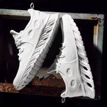 Load image into Gallery viewer, SUROM Running Shoes For Men Summer Sneakers Breathable Mesh Outdoor Sport Shoes Men Increase Black  Upper Lace Up Male Shoes